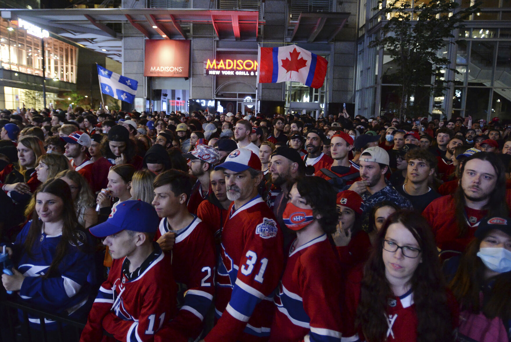 Stanley Cup Montreal Reax Hockey